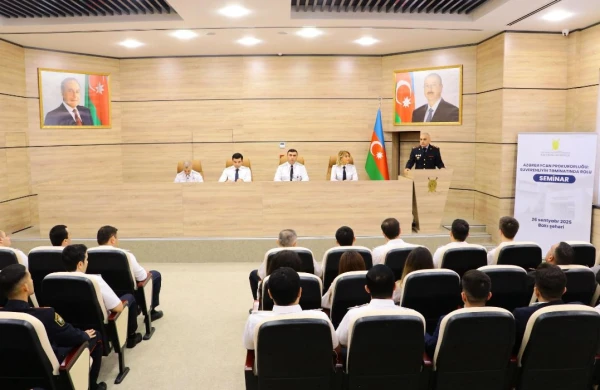 "Azərbaycan Prokurorluğu: Suverenliyin təminatında rolu" adlı seminar keçirilib 