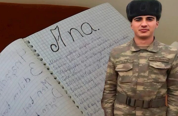 Uşaq evində böyüyən şəhidin onu atıb gedən anasına yazdığı məktub: “Sənin məndən heç xoşun gəlmədi” – VİDEO 