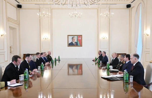 Prezident İlham Əliyev ABŞ Mərkəzi Komandanlığının komandanını qəbul edib&nbsp;