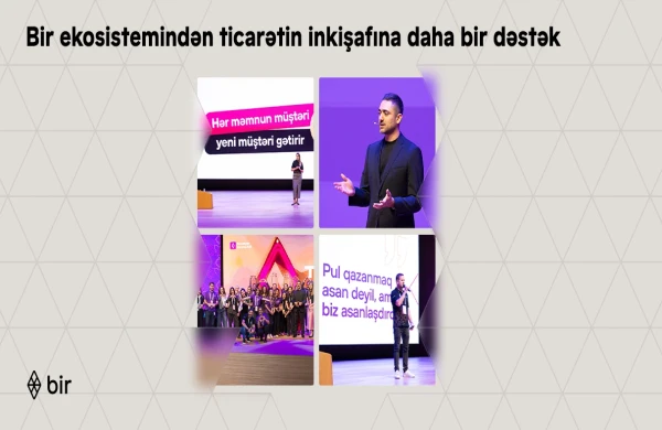 Bir ekosistemindən ticarət sənayesinin inkişafı üçün daha bir addım&nbsp;