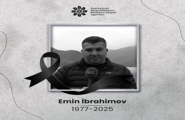MEDİA jurnalist Emin İbrahimovun vəfatı ilə bağlı başsağlığı yayıb&nbsp;