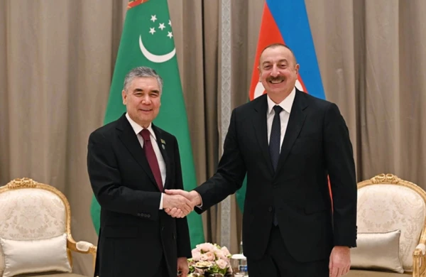 Qurbanqulu Berdiməhəmmədov İlham Əliyevi təbrik edib&nbsp;