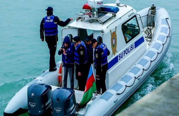 Polis suda əməliyyat keçirib -FOTO