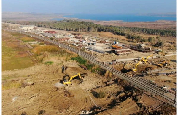 Bu ərazidə tunel tikilir