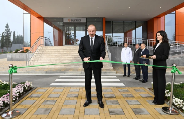 Prezident açılışda iştirak edib