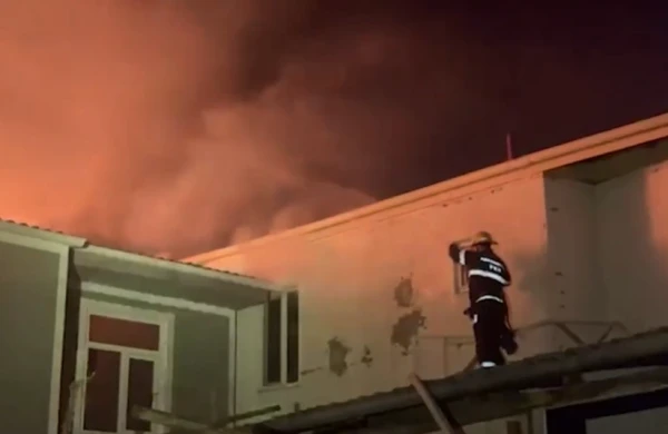 Bakıda güclü yanğın: FHN açıqlama verdi