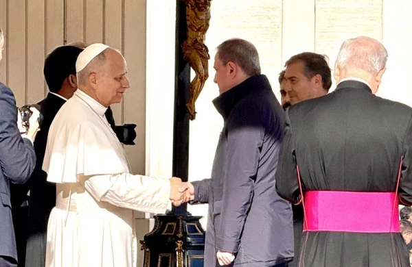 Ceyhun Bayramov Roma Papası ilə görüşüb