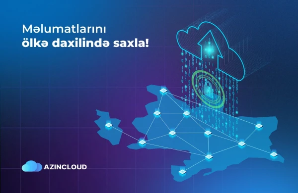 “AZINCLOUD” ilə məlumatlarını ölkə daxilində saxla&nbsp;