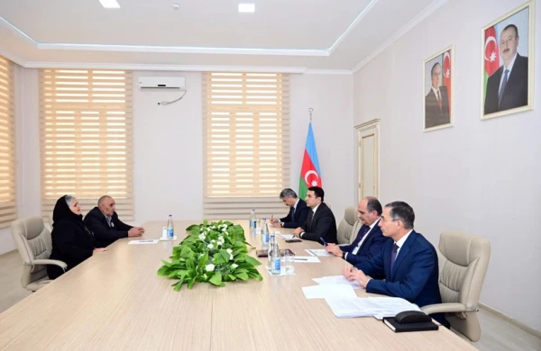 Adil Kərimli Ağdamda vətəndaşları qəbul edib&nbsp;