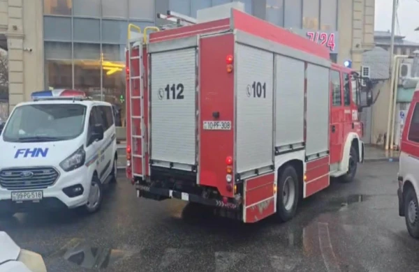 Bakıda güclü partlayış olub,yaralılar var - HADİSƏ YERİNDƏN 