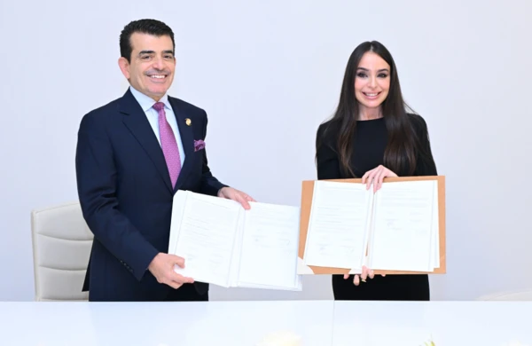 Heydər Əliyev Fondu ilə ICESCO arasında saziş imzalandı - Fotolar 