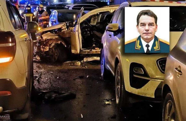 Rusiyada generalın avtomobili partladıldı