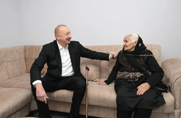 Prezident İlham Əliyev doğum günü ərəfəsində bu  ərazilərə səfər etdi - FOTOLAR 