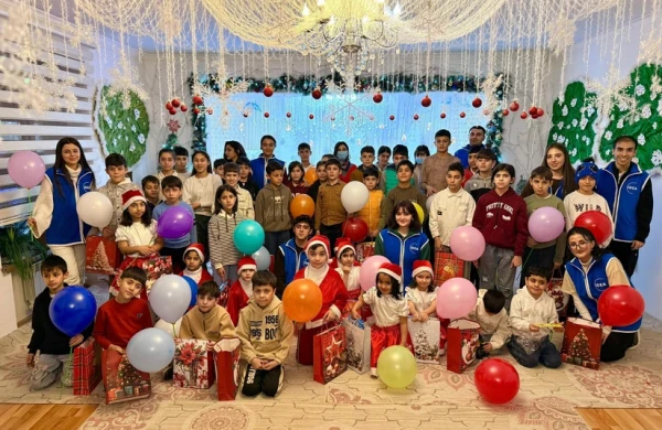 Leyla Əliyevanın təşəbbüsü ilə Gəncədə uşaq evində Yeni il tədbiri keçirilib 
