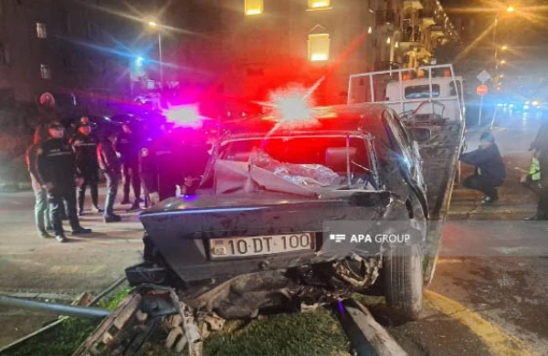 Bakıda gecə saatlarında AĞIR QƏZA&nbsp;