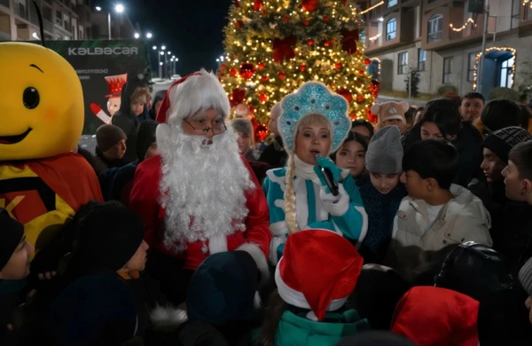 Kəlbəcərdə 32 ildən sonra ilk dəfə Yeni il şənliyi təşkil edilib