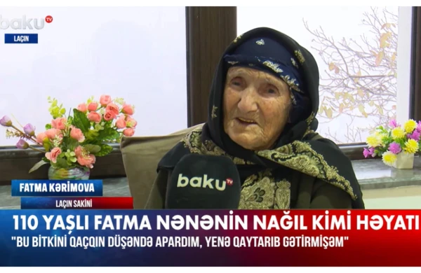 Laçından olan 110 yaşlı Fatma nənənin nağıl kimi həyat hekayəsi (VİDEO)