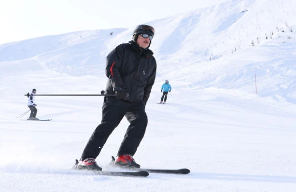 Prezidentin Şahdağda səmimi - Görüntüləri 