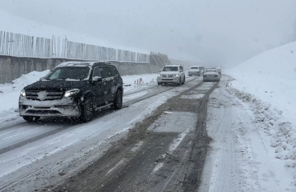 SON DƏQİQƏ! Azərbaycanda bu yol bağlandı:100-dən çox avtomobil...