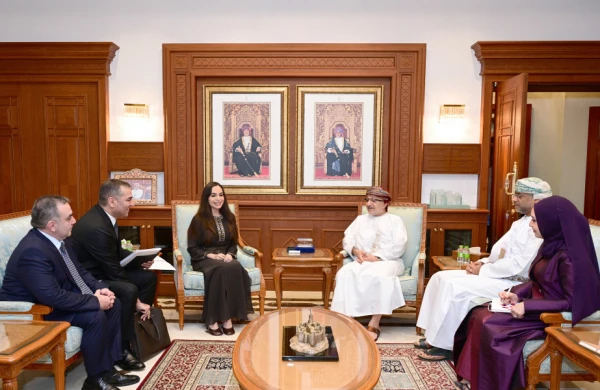 Heydər Əliyev Fondunun vitse-prezidenti Leyla Əliyeva Omanda səfərdədir&nbsp;