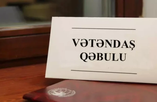 Bu vəzifəli şəxslər vətəndaşları qəbul edəcək