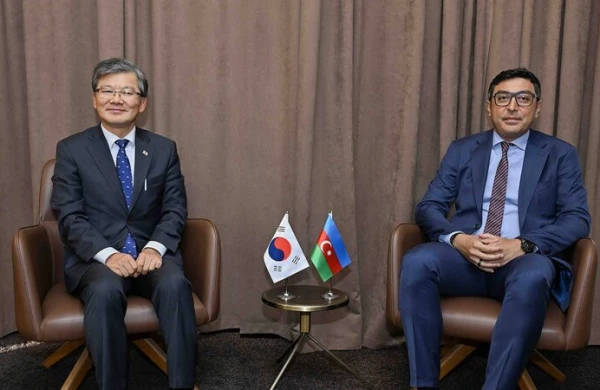 Fərid Qayıbov Koreya səfiri ilə&nbsp; görüşdü&nbsp;