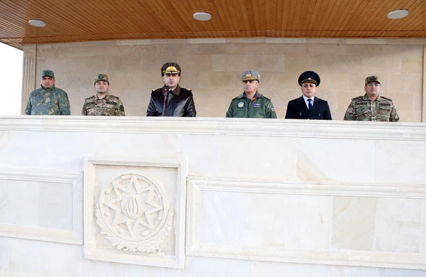 Generallar Namiq İslamzadə və Bəhruz Əhmədov HHQ hərbçiləri ilə bir araya gəldi