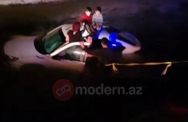 Füzulidə polis 5 nəfərlik ailəni ölümdən XİLAS etdi