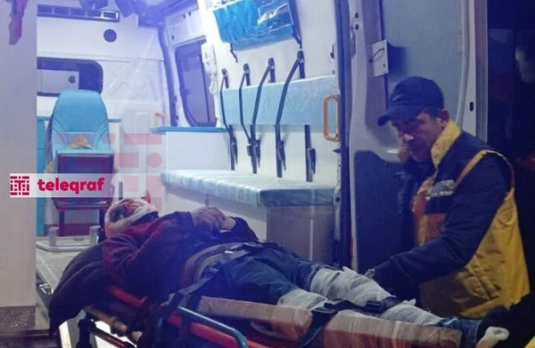 Ağdamda qəza - Piyada xəsarət aldı