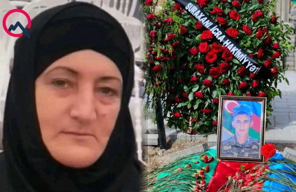 Qətlə yetirilən əsgərin anası qəzada öldü&nbsp;