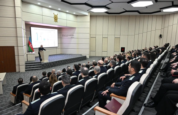 Prokurorluq orqanlarına işə qəbul edilənlərin andiçmə mərasimi keçirilib&nbsp;