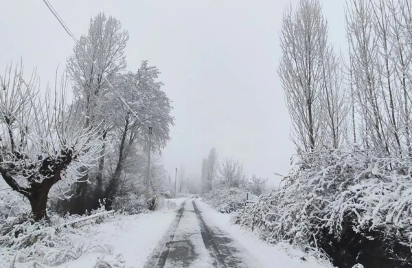 Azərbaycanda yarım metr qar yağdı