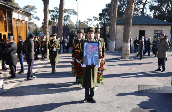 Azərbaycanın Milli Qəhrəmanı Şahin Tağıyev dəfn olunub