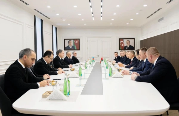 Vilayət Eyvazov Belarusun daxili işlər naziri ilə görüşdü