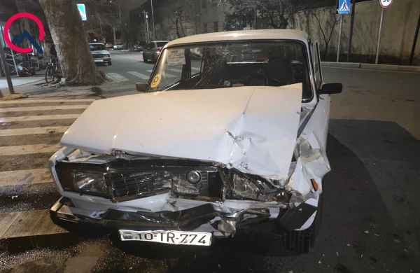 Gəncədə maşınlar toqquşdu - Xəsarət alanlar var&nbsp;