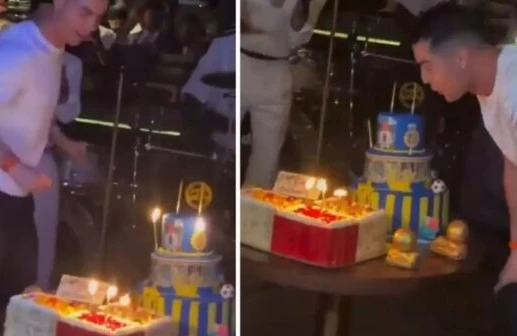 Ronaldonun doğum günü görüntüləri GÜNDƏM OLDU 