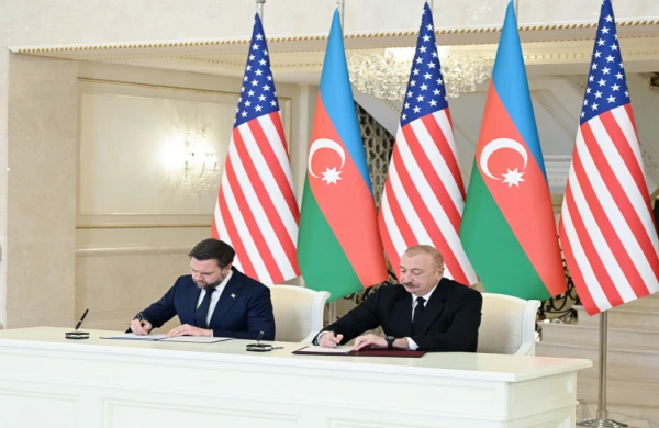 Azərbaycanla ABŞ arasında Strateji Tərəfdaşlıq Xartiyası imzalanıb 