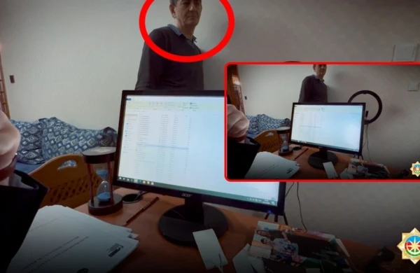 Əli Kərimlinin saxlanılmasının ANBAAN GÖRÜNTÜSÜ&nbsp;&nbsp;