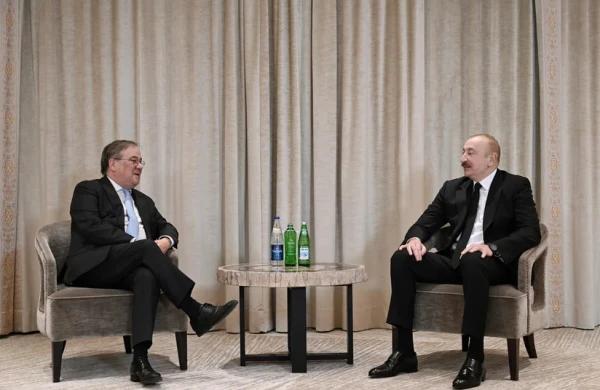 İlham Əliyev Münxendə Bundestaqın xarici siyasət komitəsinin sədri ilə görüşüb&nbsp;