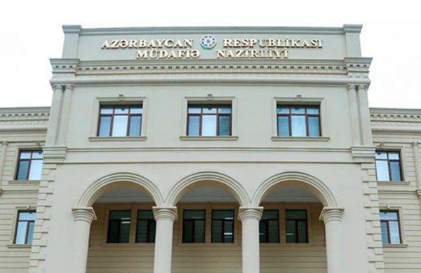 Müdafiə Nazirliyi açıqlama YAYDI