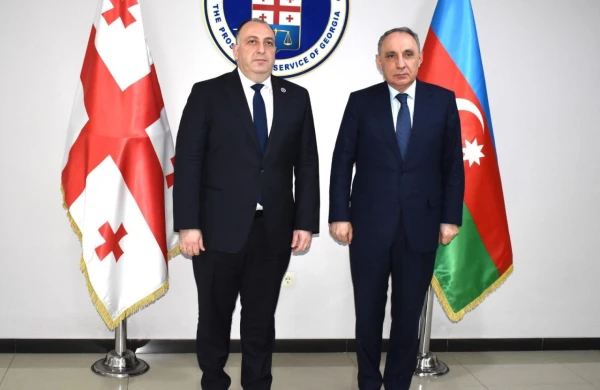 Baş prokuror Kamran Əliyev Gürcüstana səfərə gedib