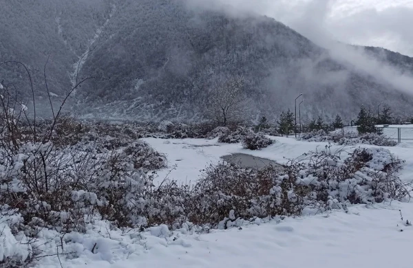 Azərbaycana qar YAĞDI