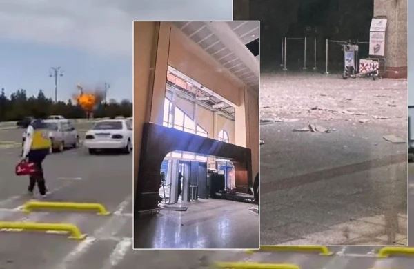 Naxçıvana düşən dronun üzərinə nə yazılıb? - Foto 