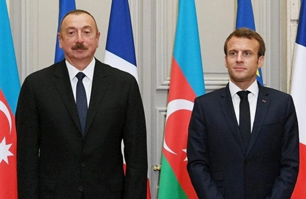 Makron İlham Əliyevlə danışıqdan sonra Azərbaycan dilində paylaşım etdi — FOTO