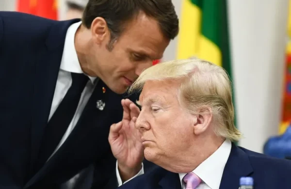 Makron Trampa zəng vurdu 