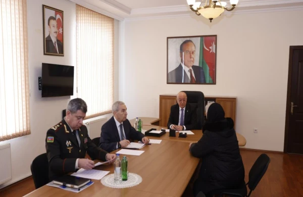 Kəmaləddin Heydərov Qəbələdə vətəndaşları qəbul edib&nbsp;