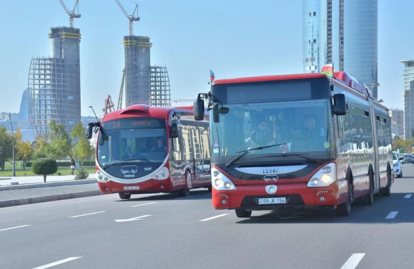 Avtobuslarda yeni  qiymətlər müəyyənləşdi 