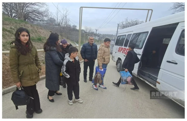 Növbəti köç karvanı Xocalının Xanabad kəndinə çatıb&nbsp;