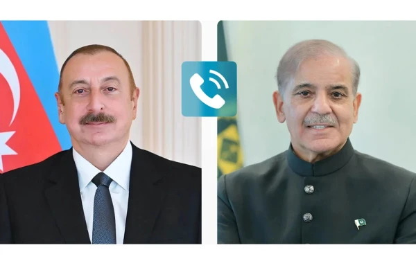 İlham Əliyev və Şahbaz Şərif Ramazan bayramı münasibətilə bir-birini təbrik edib&nbsp;