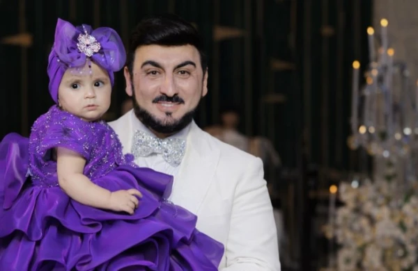 Tolikin qızının 1 yaşı oldu 